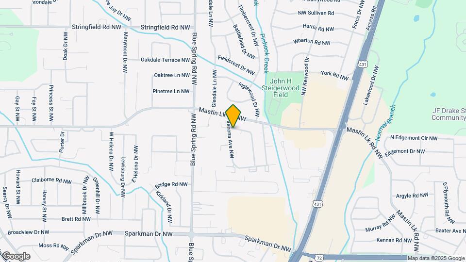 3420 Venona Ave NW Map and Location Details