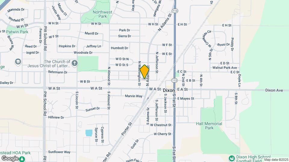 455 W B St Map and Location Details