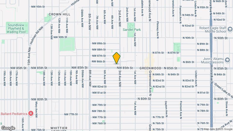 312 NW 85th St Map and Location Details