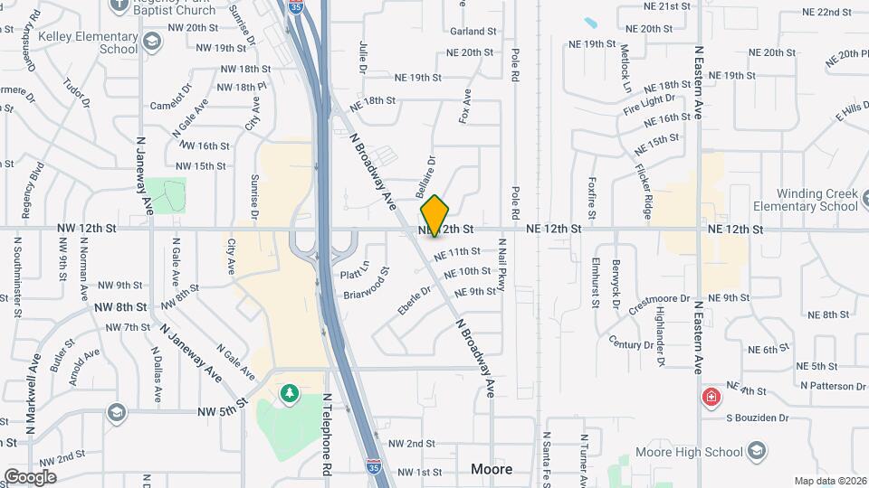 120 NE 12th St Map and Location Details