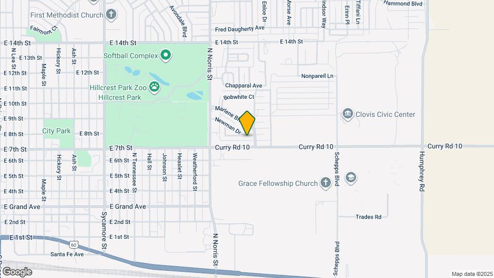 2329 Newman Dr Map and Location Details