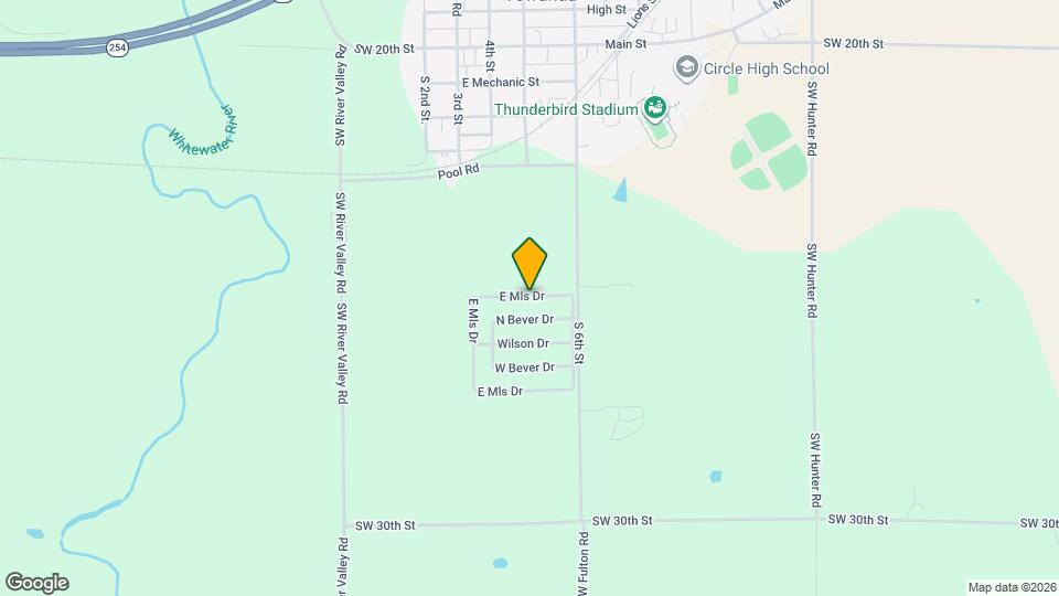 683 W Mills Dr Map and Location Details