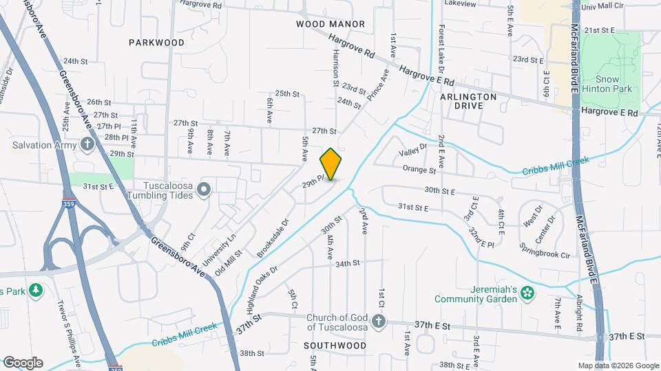 414 30th Pl Map and Location Details