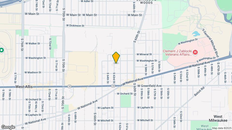 1120 S 63rd St Map and Location Details