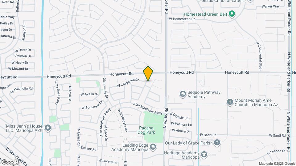 19525 N Sandalwood Dr Map and Location Details