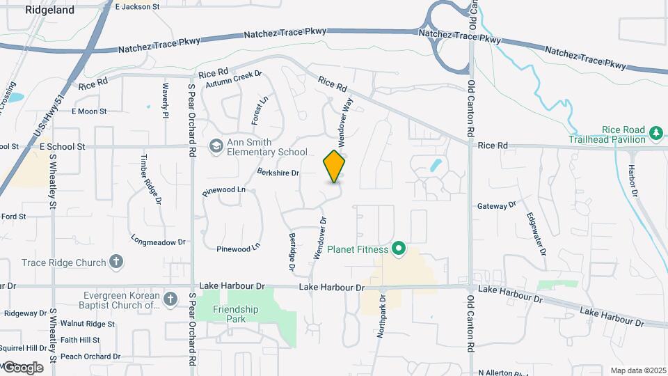 635 Wendover Way Map and Location Details