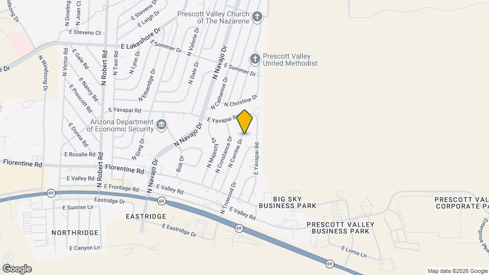 3231 N Corrine Dr Map and Location Details