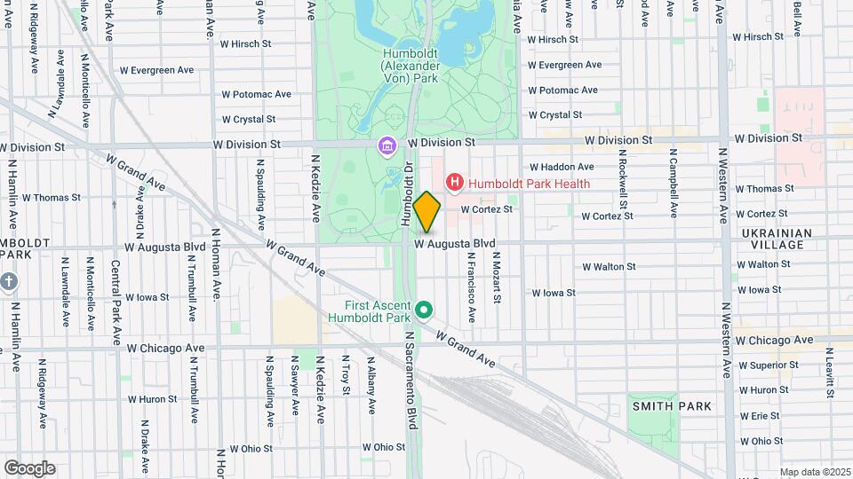 1003 N Sacramento Ave Map and Location Details