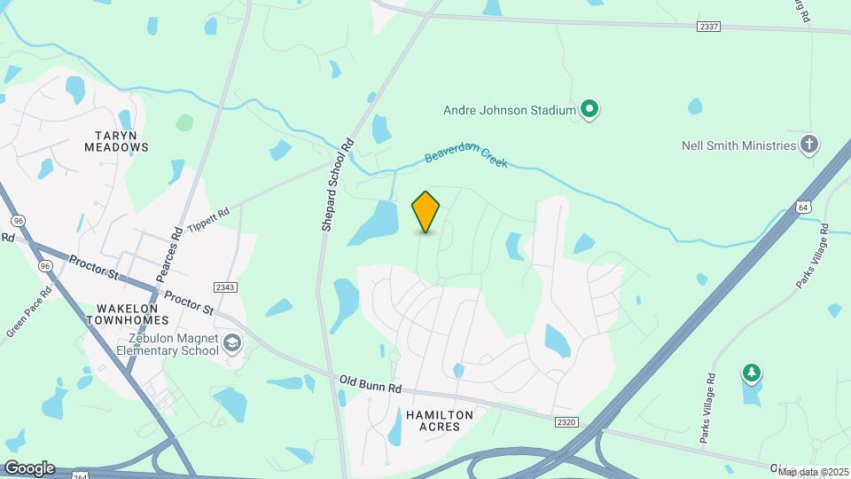 740 Shepard Rock Dr Mapa y Detalles de la Ubicación