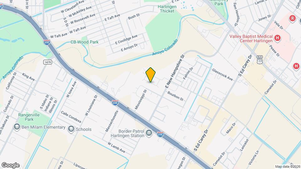 3506 N Arroyo Park Ln Map and Location Details