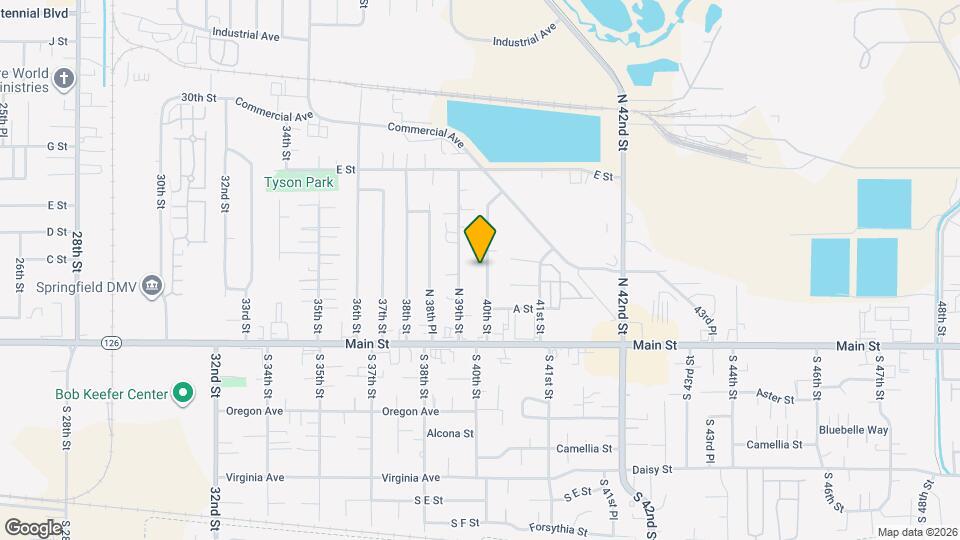 266 40th St Map and Location Details