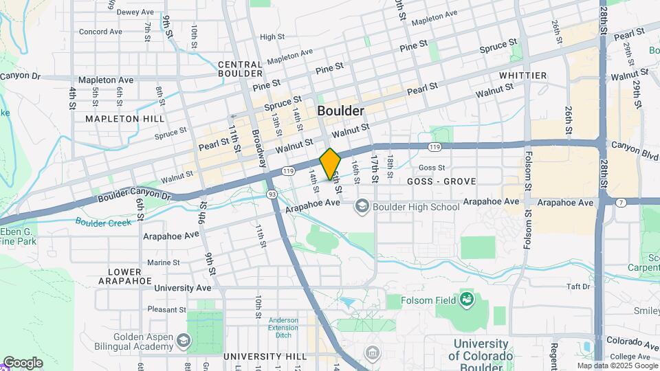 1723 15th St Map and Location Details