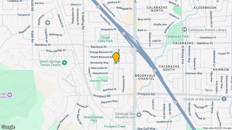 1420 Primrose Way Mapa y Detalles de la Ubicación
