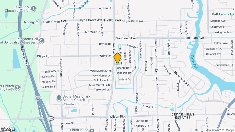 6715 Lucente Dr Map and Location Details