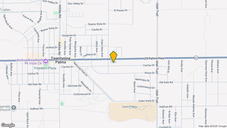 74144 Cactus Dr Map and Location Details