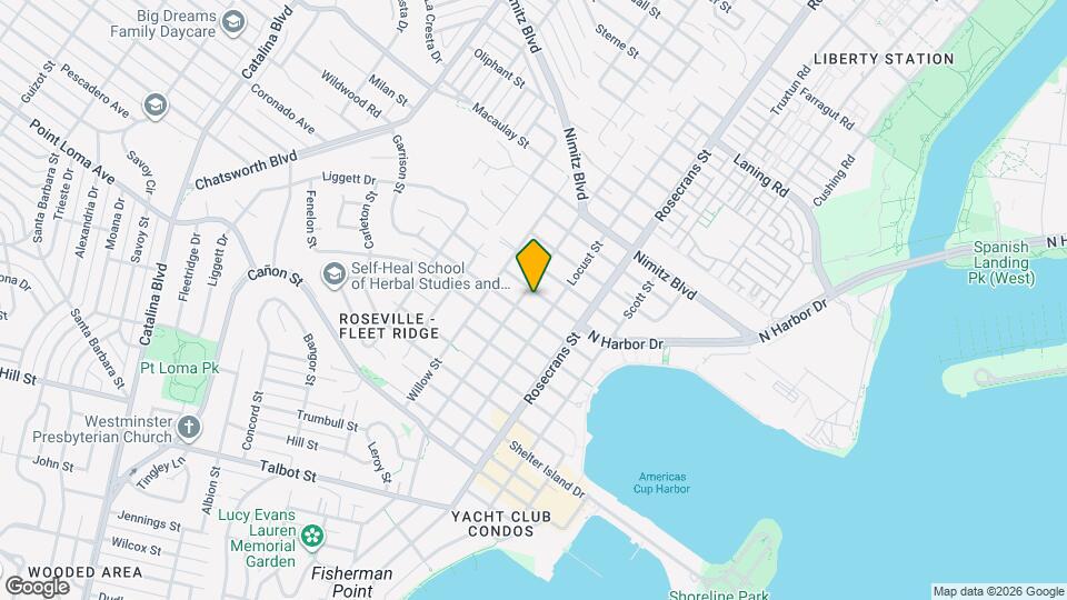 3135 Hugo St Map and Location Details