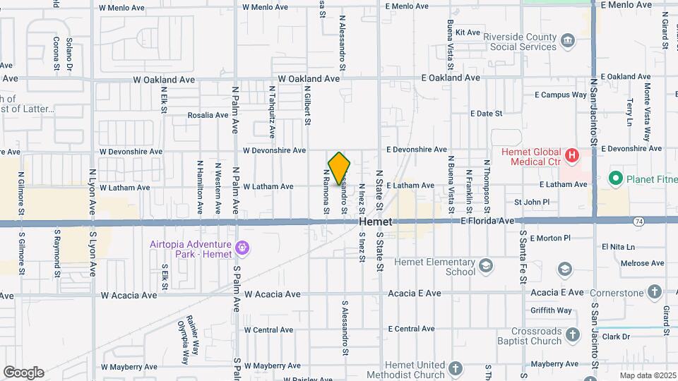 309 W Latham Ave Map and Location Details