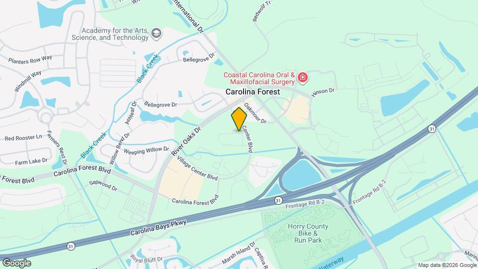 The Leo Myrtle Beach 55+ Map and Location Details