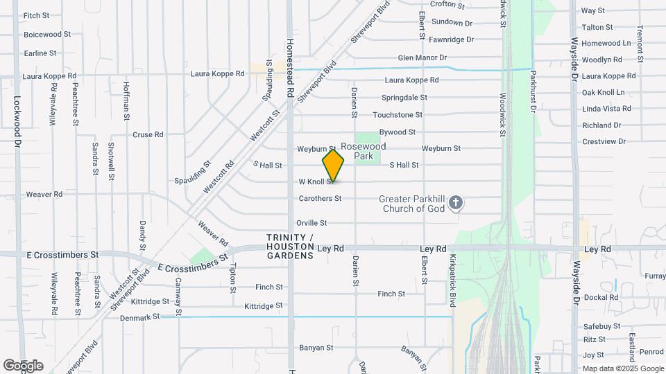 7214 W Knoll St Map and Location Details