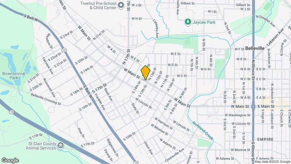 1300 W Main St, Unit B Mapa y Detalles de la Ubicación