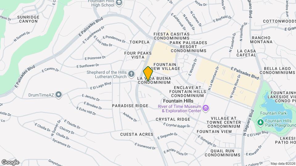 16233 E Rosetta Dr, Unit ID1383702P Map and Location Details