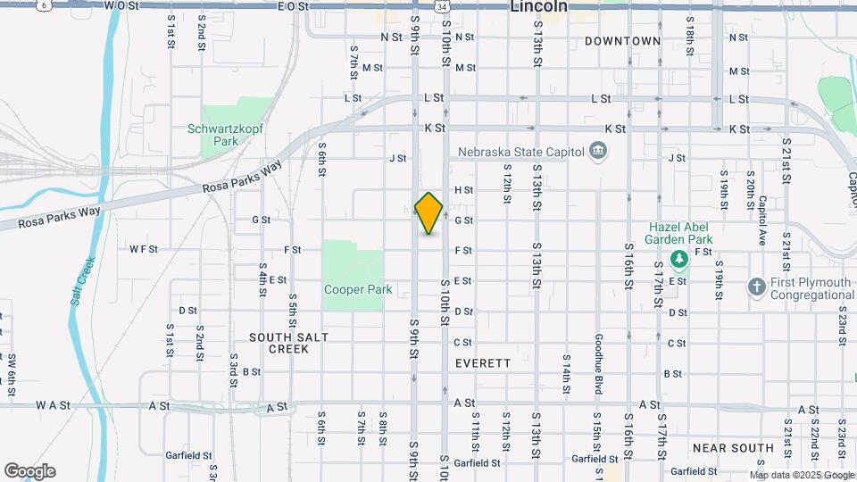 920 F St Map and Location Details