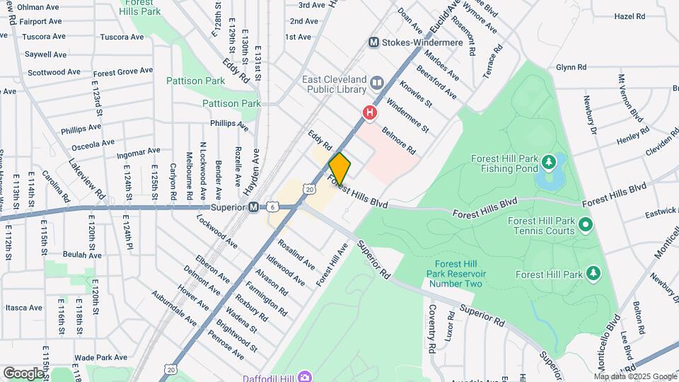 1832 Forest Hills Blvd Mapa y Detalles de la Ubicación