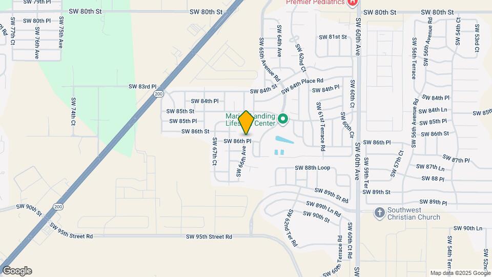 6589 SW 86th Pl Map and Location Details