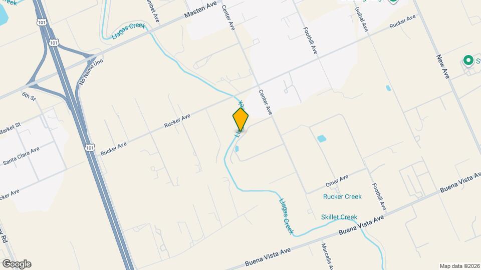 10505 Center Ave Map and Location Details