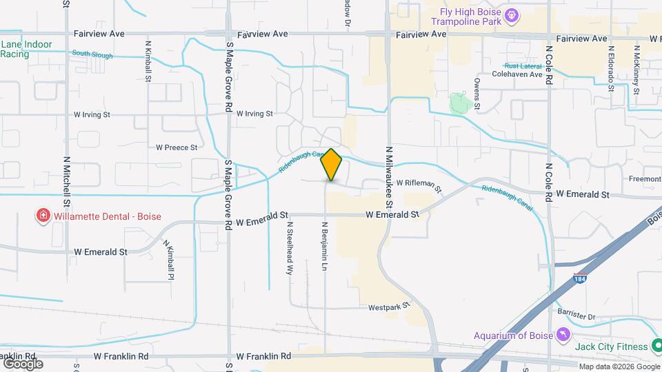 852 N Benjamin Ln Map and Location Details