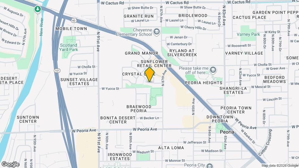 8765 W Christopher Michael Ln Mapa y Detalles de la Ubicación