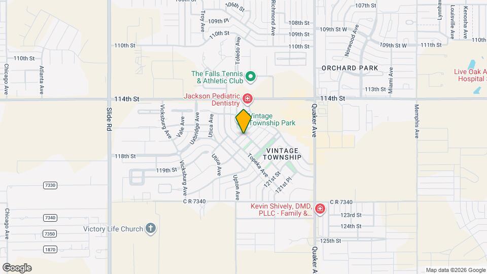 4703 117th St Map and Location Details