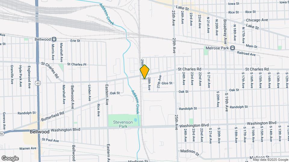 2815 Korrel Ave Map and Location Details