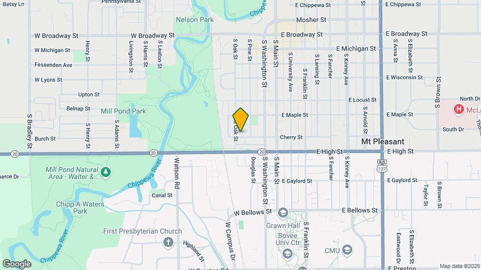330 W Cherry St Map and Location Details