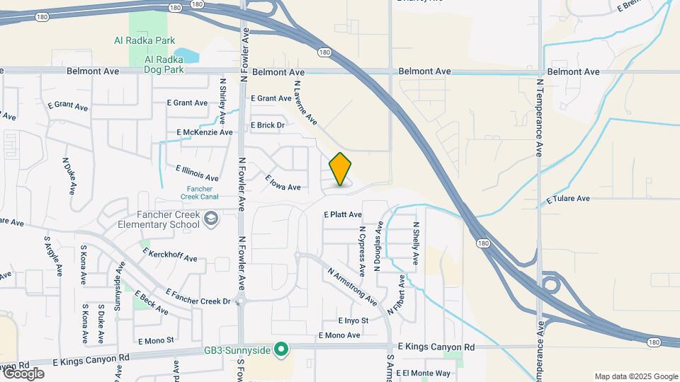 6319 E Creek View Ln Map and Location Details