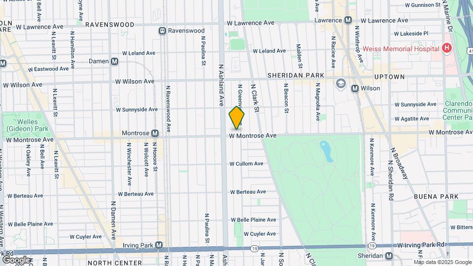 4400 N Greenview Ave Map and Location Details