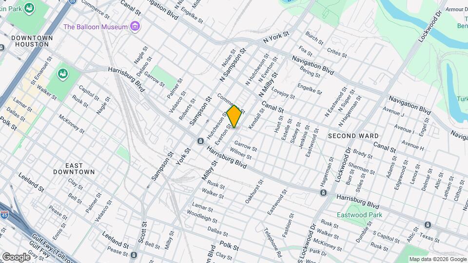 220 Milby St Map and Location Details