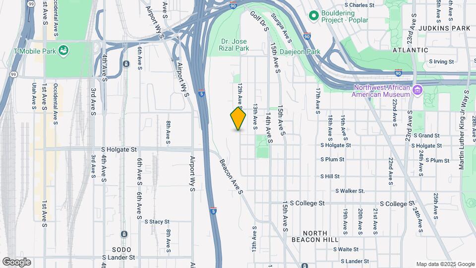 1745 12th Ave S Map and Location Details