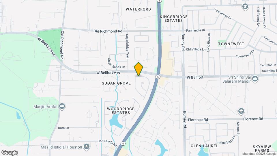 15127 Brookwood Bridge Ln Map and Location Details