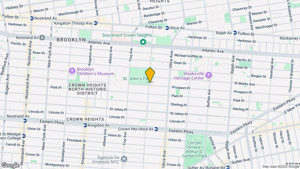 163 Schenectady Ave Mapa y Detalles de la Ubicación