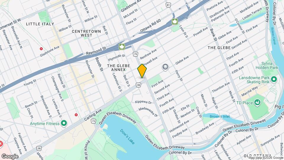 265 Carling Av Map and Location Details