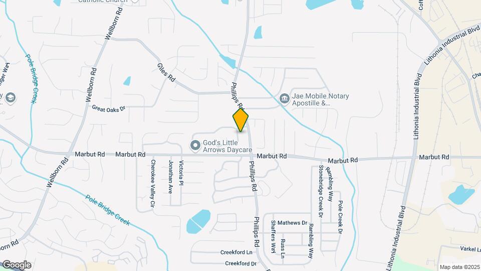 2044 Corners Cir Map and Location Details
