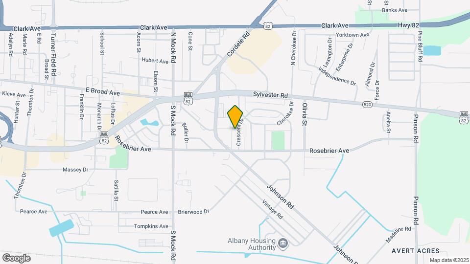 2513 Crescent Dr Map and Location Details