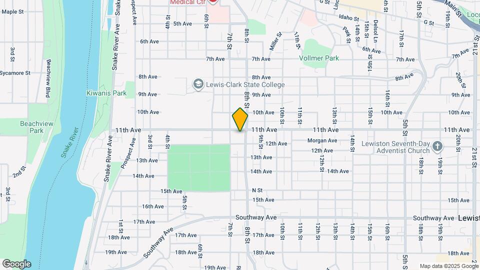 1112 8th St Map and Location Details