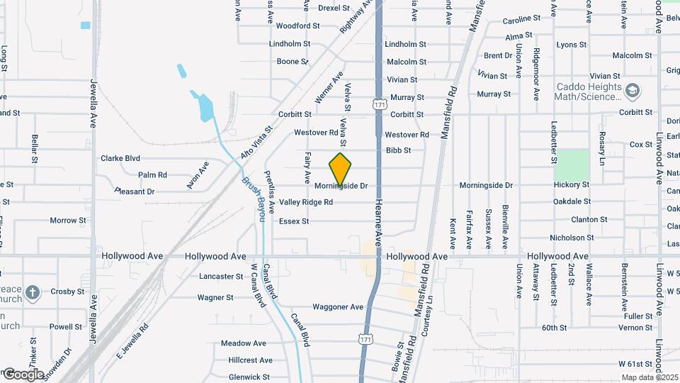 2807 Morningside Dr Map and Location Details