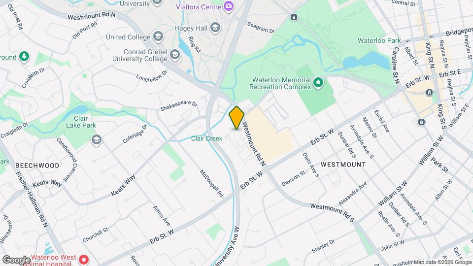 65 Westmount Rd N, Unit 601 Map and Location Details