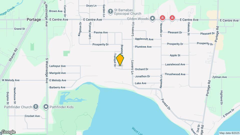 8414 Bruning St Map and Location Details