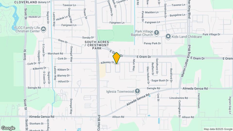 12711 Greenshire Dr Map and Location Details