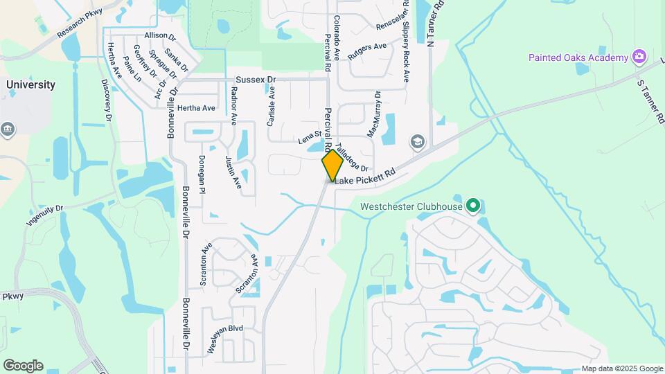 14007 Econ Woods Ln Map and Location Details