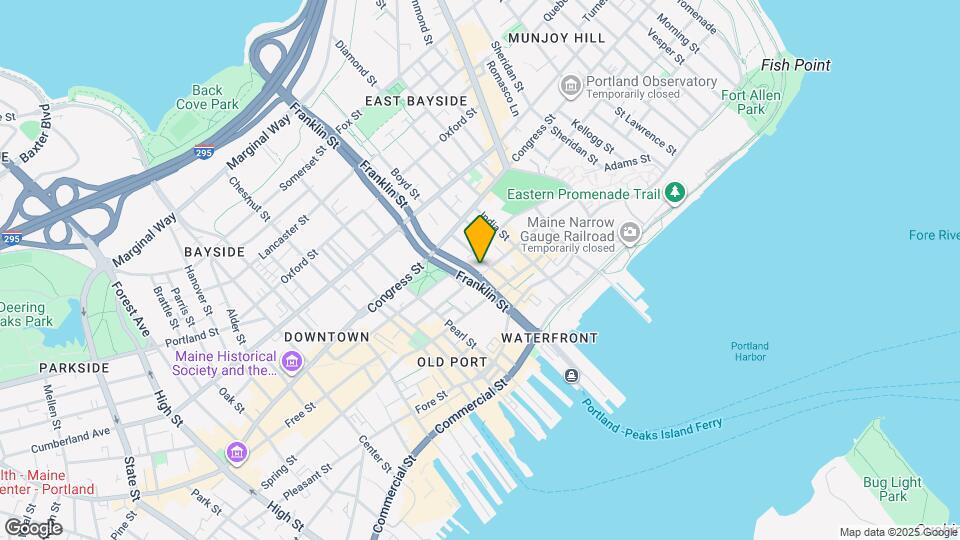 167 Newbury St, Unit 206 Mapa y Detalles de la Ubicación